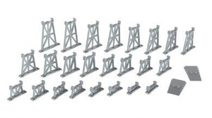 Bachmann - N Graduated Trestle Set - 42523