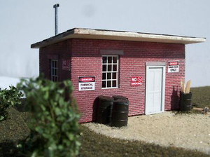 Motrak Models - Ho SUPPLY SHED STRUCTURE KIT - 83000