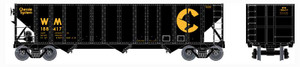 Bowser - Ho 100t Hopper Ches Wm 188417 - 42162