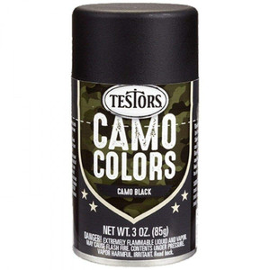 Testors Paints - Camo Spray Black - 342304