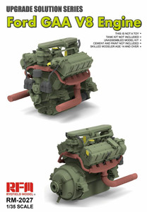 Ryefield Models - Upgrade Ford GAA V8 Engine Sherman 1:35 - 2027