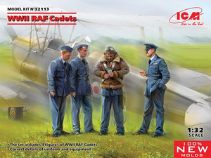 ICM Models - WWII RAF Cadets 4 figs 1:32 - 32113
