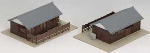 Kato - N Rural Section House 2pc Set - 23-235