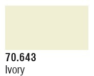 Vallejo Acrylic Paints - Ivory Primer 17ml 6p - 70643