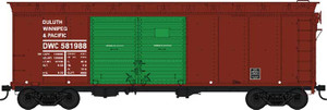 Bowser - Ho 40'Steel Side Boxcar RTR DW&P 582223 - 42851