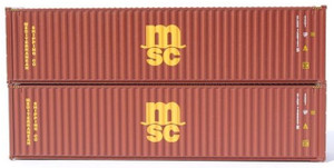 Jacksonville Terminal - 40' HC CS Container MSC MEDU - 405140