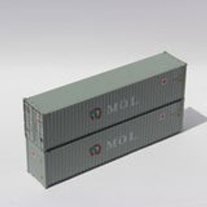 Jacksonville Terminal - N 40' High Cube Container MOL - 405052 Jacksonville Terminal - N 40' High Cube Container MOL - 405052