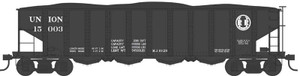 Bowser - Ho 4-bay CS Hopper Union RR 15003 - 43061