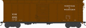 Bowser - Ho X31 Rd Roof Boxcar N&W 46493 - 43315