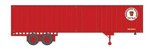 Rapido Trains - Ho 40'Fruehauf Ext-Post Vol Van PRR #3 - 403030