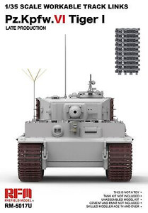 Ryefield Models - Workable Track Links Tiger I Late 1:35 - 5017U