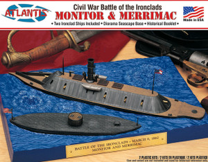 Atlantis Models - Monitor & Merrimack Civil War Set - 77257