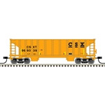 Atlas Model Railroad Co. - N 41' Ballast Hopper CSX 966063 - 50005479