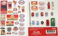 JL Innovative Design - HO Esso Gas Station Details - 956