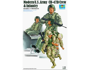 Trumpeter Models - Modern Us Army Fig Ch-47D 1:35 - 415