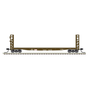 Atlas Model Railroad Co. - N 48' GSI Bulkhead Flat Car UP 15624 - 50005805