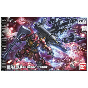 Bandai - Gundam Models - Psycho Zaku Thunderbolt Anime Color HG - 2339748