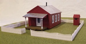 Tichy Train Group - HO One Room School House - 7021