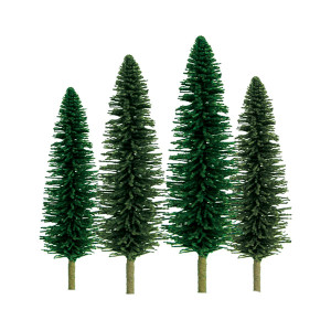 JTT Trees & Shrubs - Cedar 1' to 2' Z Scale 55pk - 92029
