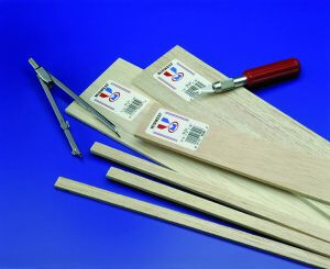 Midwest Products - 1/8 X 1/4 X 36 Balsa 30@. - 6046 Midwest Products - 1/8 X 1/4 X 36 Balsa 30@. - 6046