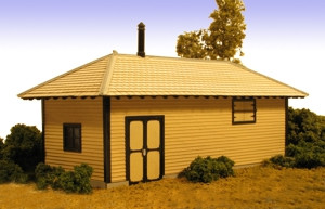 Monroe Models - Ho B&O Style Pump House - 2216