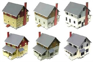 Atlas Model Railroad Co. - N Kate'S Colonial Home Kit - 2844