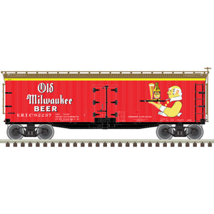 Atlas Model Railroad Co. - N 40'Wood Reefer Old Milwaukee 92239 - 50005628