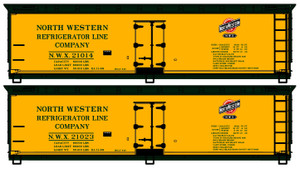 Accurail - Ho 40'Wood Reefer Nw 2#Set - 1226