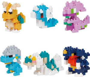 Nanoblock - Pokemon Type Dragon Set 1 Nanoblock - 22459