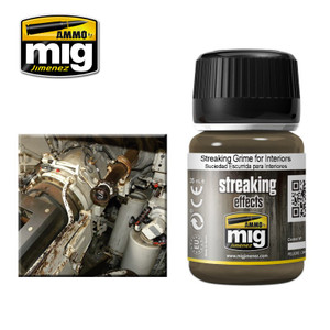 Mig Ammo Books - Streaking Grime for Interiors - 1200