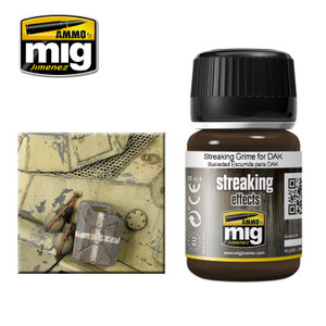 Mig Ammo Books - Streaking Grime for DAK - 1201