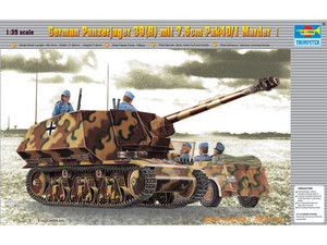 Trumpeter Models - German 39H Tank W/75mm 1:35 - 354