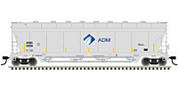Atlas Model Railroad Co. - N Pressuraide Hopper ADM 50008 - 50006070