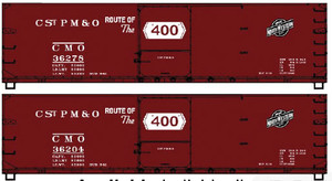 Accurail - Ho Ds Wood Boxcar Cmo/Nw 2#Set - 1221