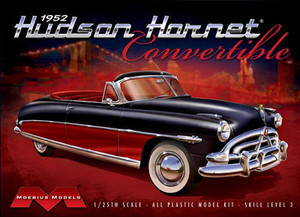 Aurora-Moebius Model Kits - 52 Hudson Hornet Conv 1:25 - 1204 Aurora-Moebius Model Kits - 52 Hudson Hornet Conv 1:25 - 1204