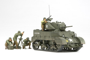 Tamiya Paint - Hobby Kits - Us Light Tank M5A1 W/fig 1:35 - 35313 Tamiya Paint - Hobby Kits - Us Light Tank M5A1 W/fig 1:35 - 35313