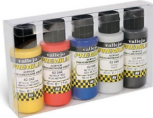 Vallejo Acrylic Paints - Premium Metallic Color Set - 62103