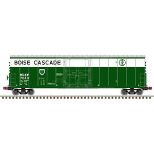 Atlas Model Railroad Co. - Ho NSC Newsprint Boxcar Boise 7092 - 20006533
