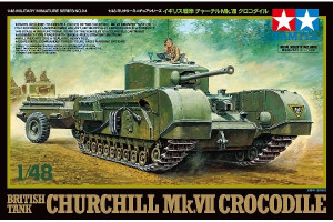 Tamiya Paint - Hobby Kits - Brit Churchill Mk.Vii Croc :48 - 32594 Tamiya Paint - Hobby Kits - Brit Churchill Mk.Vii Croc :48 - 32594