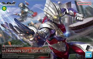 Bandai - Gundam Models - Ultraman Suit Tiga-Action Fig-Rise Std - 2582489