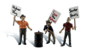 Woodland Scenics - G Striking Picketers - 2557