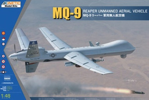 Kinetic Model Kits - MQ-9 Reaper w/GBU-12 1:48 - 48067