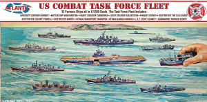 Atlantis Models - US Navy Task Force 12 Ship Set 1:1200 - 6300