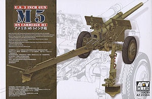 AFV Club - Us 3'Gun M5 on Carriage M1 :35 - AF35S64