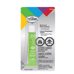 Testors Paints - Wood & Metal Cement 12p - 281221