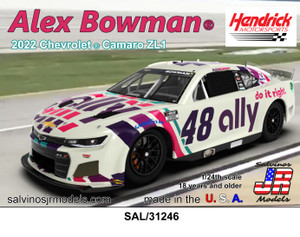 Salvino JR Models - 22 Camaro Alex Bowman 1:24 - 31246
