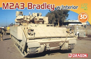 DML Military Kits - M2A3 Bradley Tank w/full interior 1:72 - 7610