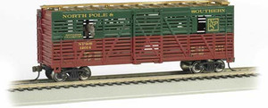 Bachmann - Ho 40'Animated Stock Car Xmas - 19704 Bachmann - Ho 40'Animated Stock Car Xmas - 19704