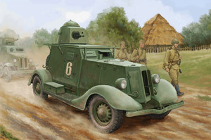 Hobby Boss Models - Soviet Ba-20 Armored Car 1:35 - 83882