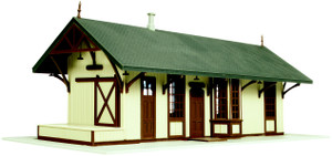 Atlas Model Railroad Co. - Ho Maywood Station Tan Kit - 720 Atlas Model Railroad Co. - Ho Maywood Station Tan Kit - 720